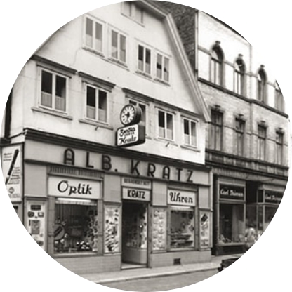 Zeitreise: Optik-Fachgeschäft Bäckerstraße 56, 1907 – Optikhaus Birkenkämper