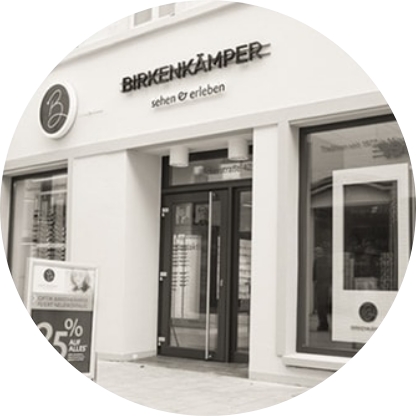 Zeitreise: Optik-Fachgeschäft Bäckerstraße 42, 2018 – Optikhaus Birkenkämper